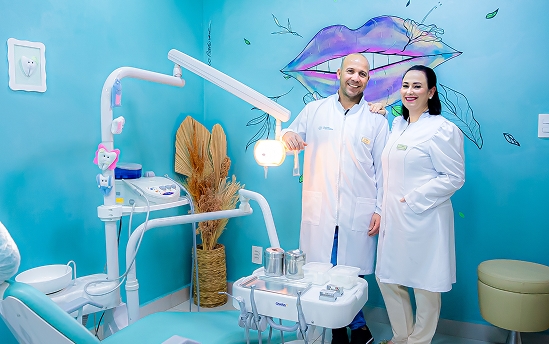 Sala de atendimento odontológico infantil